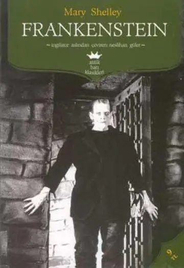 Cover of Frankenstein by Mary Shelley